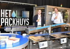 Jan Molenaar and Pierre Hagenaars of Het Packhuys. They concentrate mainly on the Benelux and try to offer as complete a package as possible. A successful first day for the men